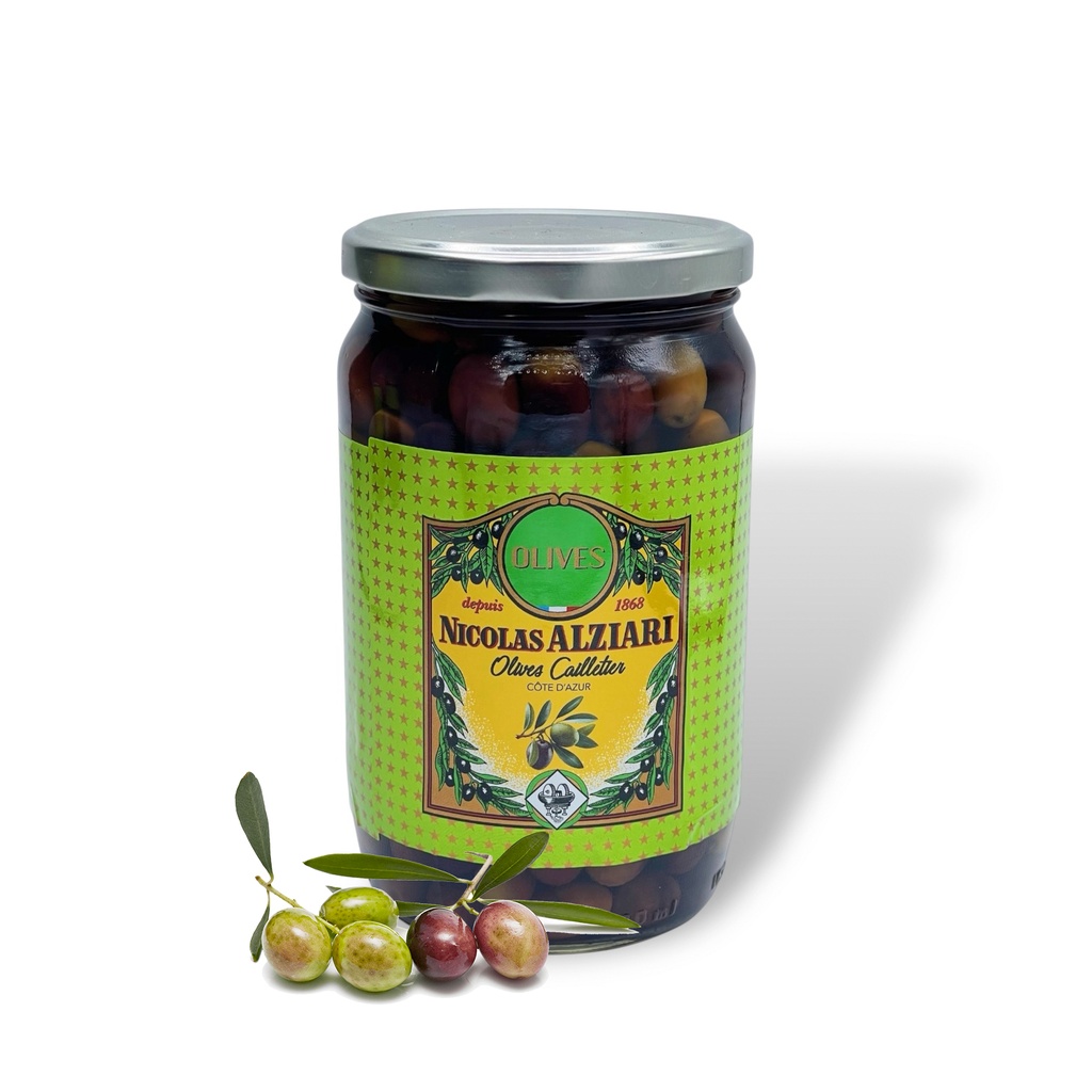 480g jar of Cailletier Olives