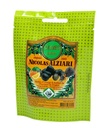 60g sachet Cailletier olives with olive oil, orange peel, herbs of Provence - Alziari