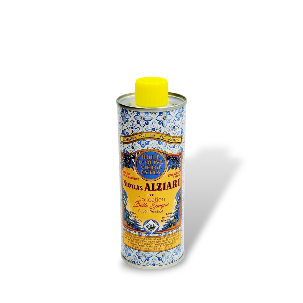250ml Kanister mild fruchtiges Olivenöl - Cuvée PRESTIGE - Ausgabe BELLE EPOQUE - Alziari