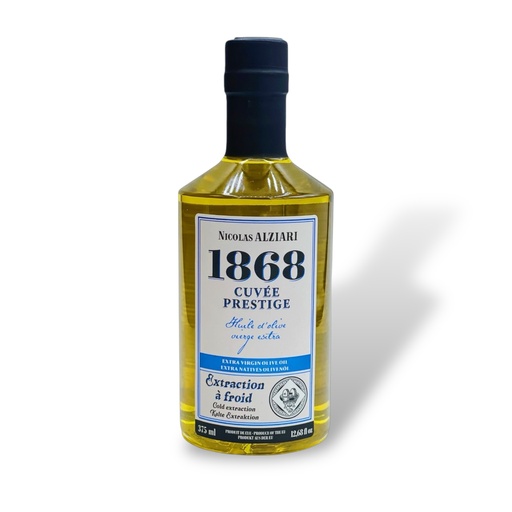 [1157] 375ml Flasche mild fruchtiges Olivenöl - Cuvée PRESTIGE - Alziari