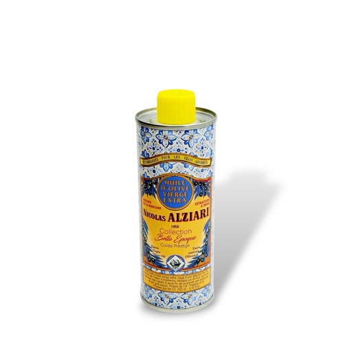 [1579] 250ml tin Extra Virgin Olive Oil - Cuvée Prestige - edition BELLE EPOQUE - Alziari