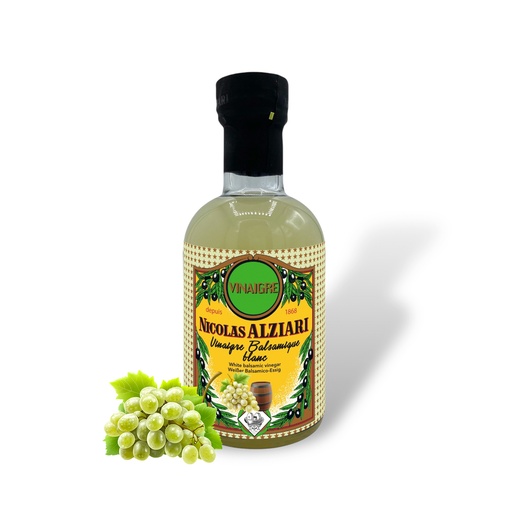 [1160] 200ml Flasche weißer Balsamiko-Essig - Alziari