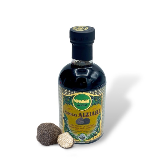[5592] Préparation à  base de Vinaigre balsamique et d'arome naturel truffe 200 ml - Alziari