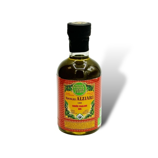 [1033] 200ml Flasche kräftig fruchtiges Olivenöl - Cuvée PAULINE - BIO* - Alziari 