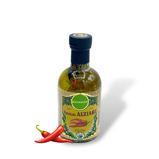 [1035] 200ml bottle spicy Pili Pili Olive Oil - Alziari