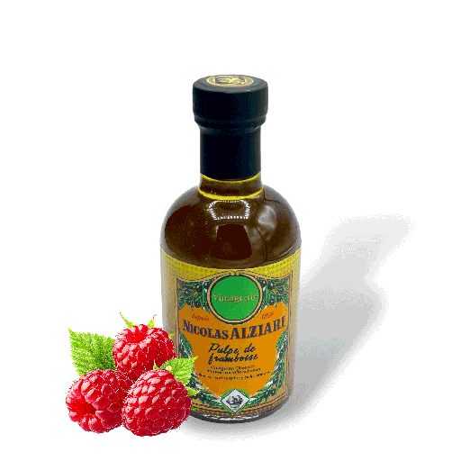 [1264] Vinaigrette pulpe framboise 200 ml - Alziari