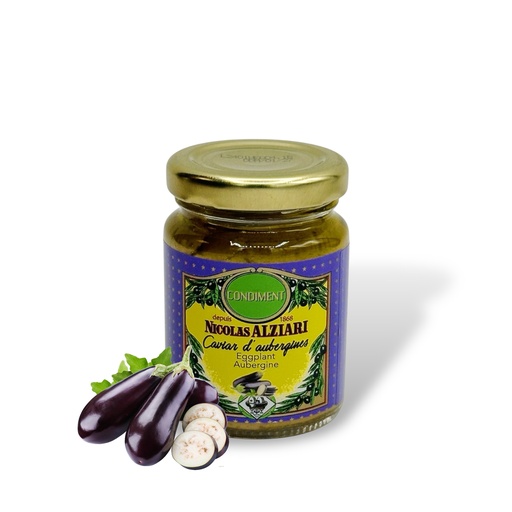 [1320] Caviar d'aubergine 80 g - Alziari