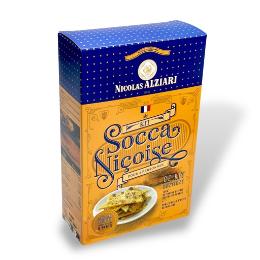 [1440] Kit apéro socca Niçoise 4 pers