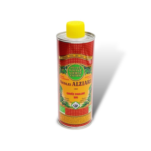 [1746] 250ml Dose kräftig fruchtiges Olivenöl - Cuvée PAULINE - BIO* - Alziari 