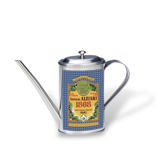 [1815] ALZIARI metal cruet 500ml (empty)