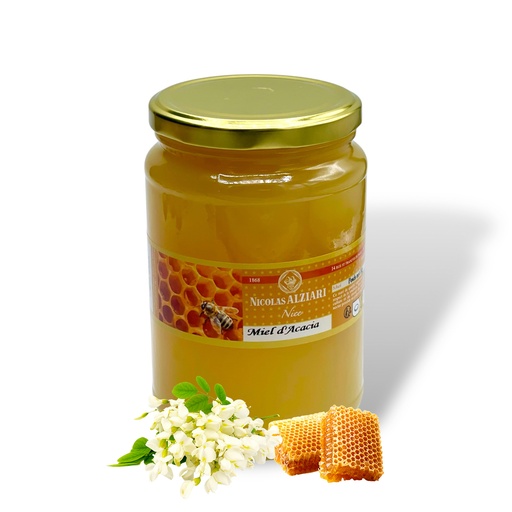 [4376] Miel d'Acacia de France pot 1kg - Alziari