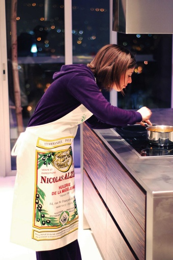 [4515] Alziari-Küchenschürze