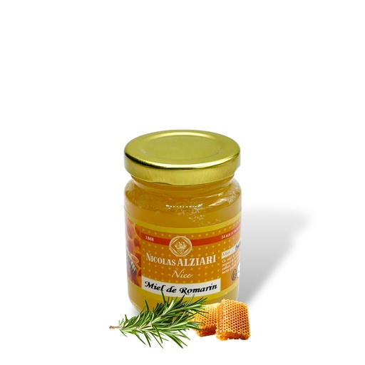 [822] Miel de ROMARIN de France 125g - Alziari