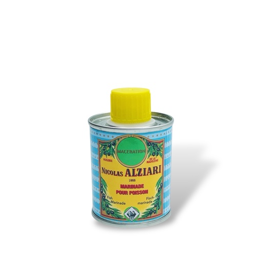 [1092] Marinade poisson bidon 100 ml - Alziari