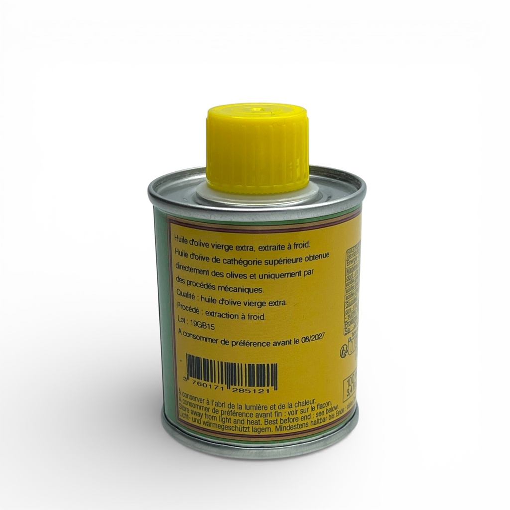 Bidon d'huile d'olive AOP Nyons 100 ml - Alziari