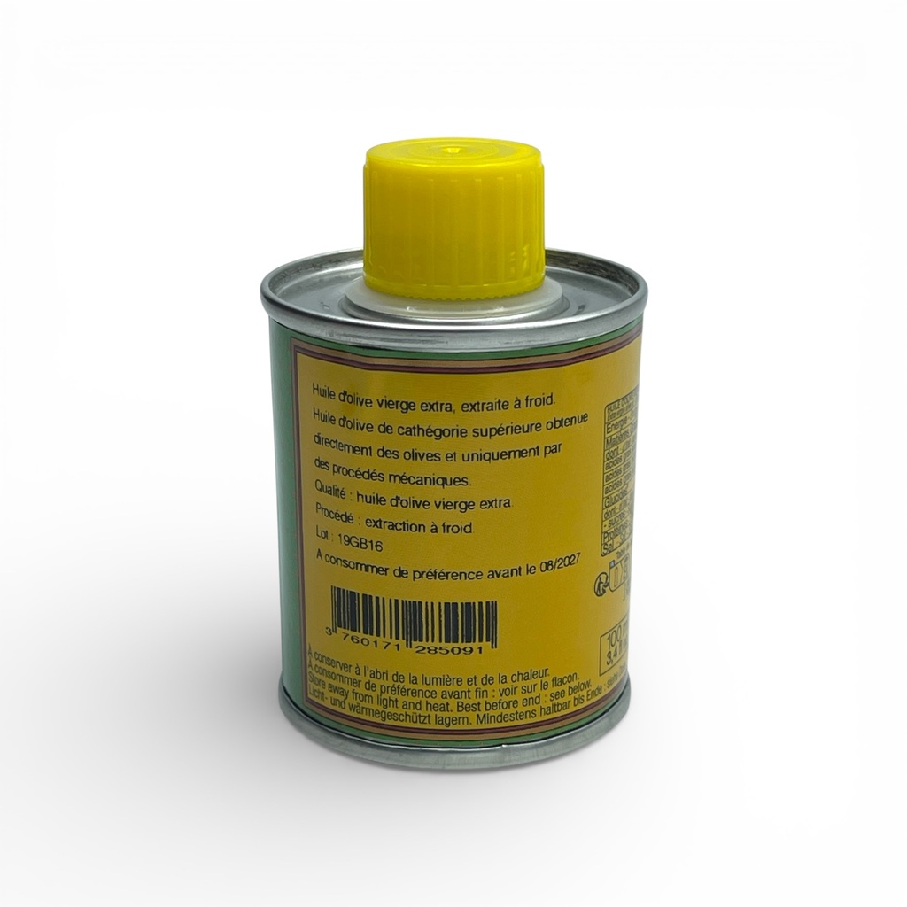 Bidon d'huile d'olive AOP Nimes 100 ml - Alziari