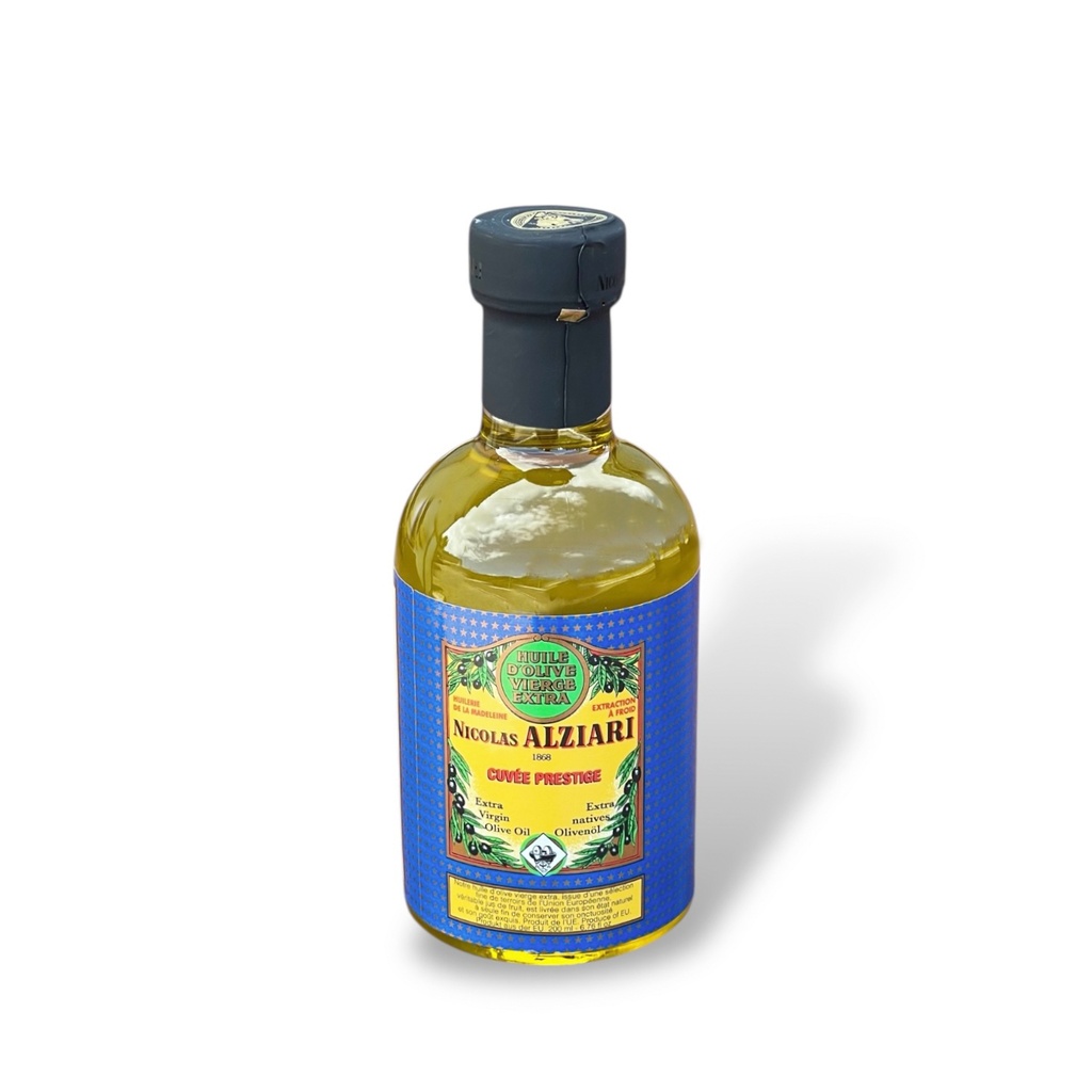 200ml Flasche mild fruchtiges Olivenöl - Cuvée PRESTIGE - Alziari