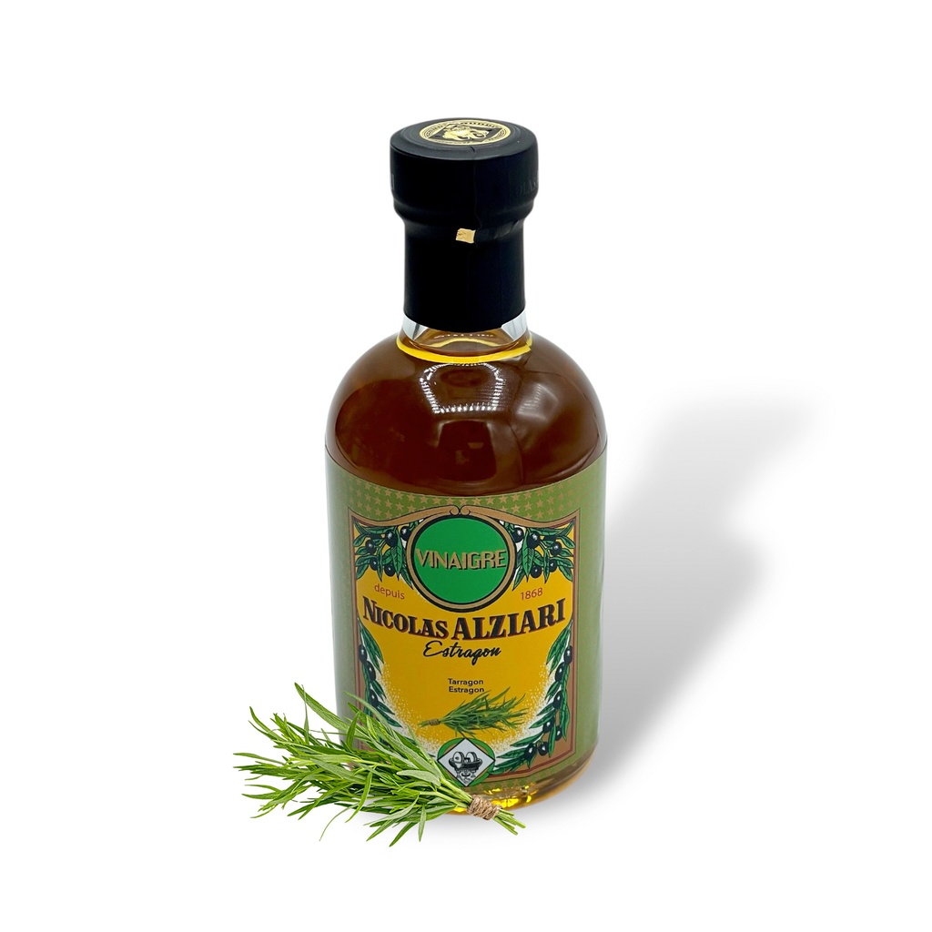 Vinaigre de vin a l'Estragon 200 ml - Alziari