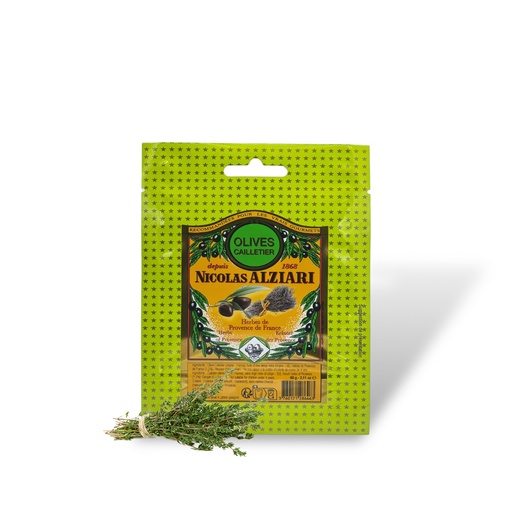 [5027] 60g sachet CAILLETIER Olives with Herbs of Provence - Alziari