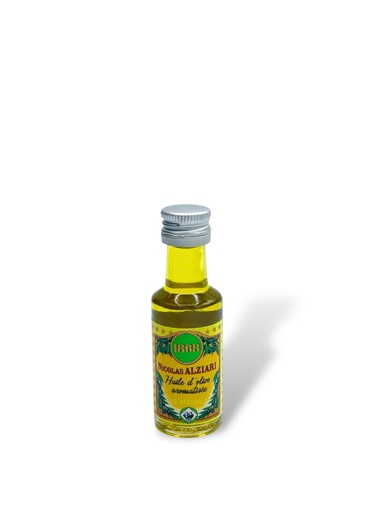 [5061] 20ml miniature glass bottle Olive oil Lemon flavored - Alziari