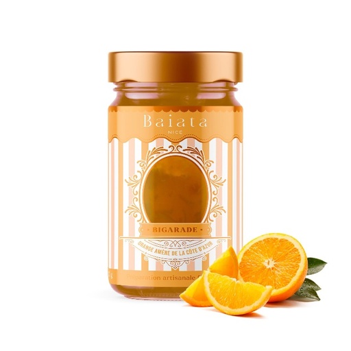 [5093] Fruit delight Bitter orange from Vallauris "Bigarade" 230 gr - Baiata
