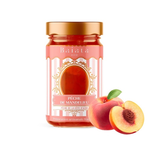 [6019] Fruit Delight: ‘Peach from the French Riviera’ 230g - Baiata