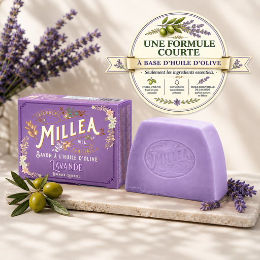 [5331] Seife Millea 130 g - LAVENDEL Duft - Millea