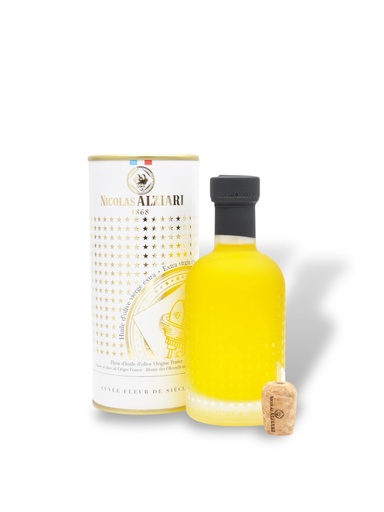 [3007] 200ml Glasflasche Olivenöl Cuvée Fleur de siècles - Alziari