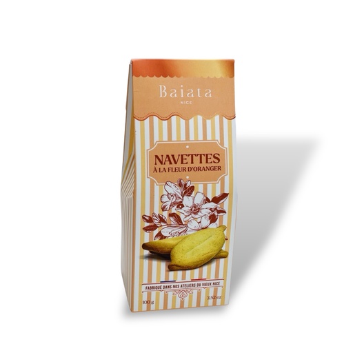 [4756] Navettes à la fleur d'Oranger - Boite de 100g  - Baiata